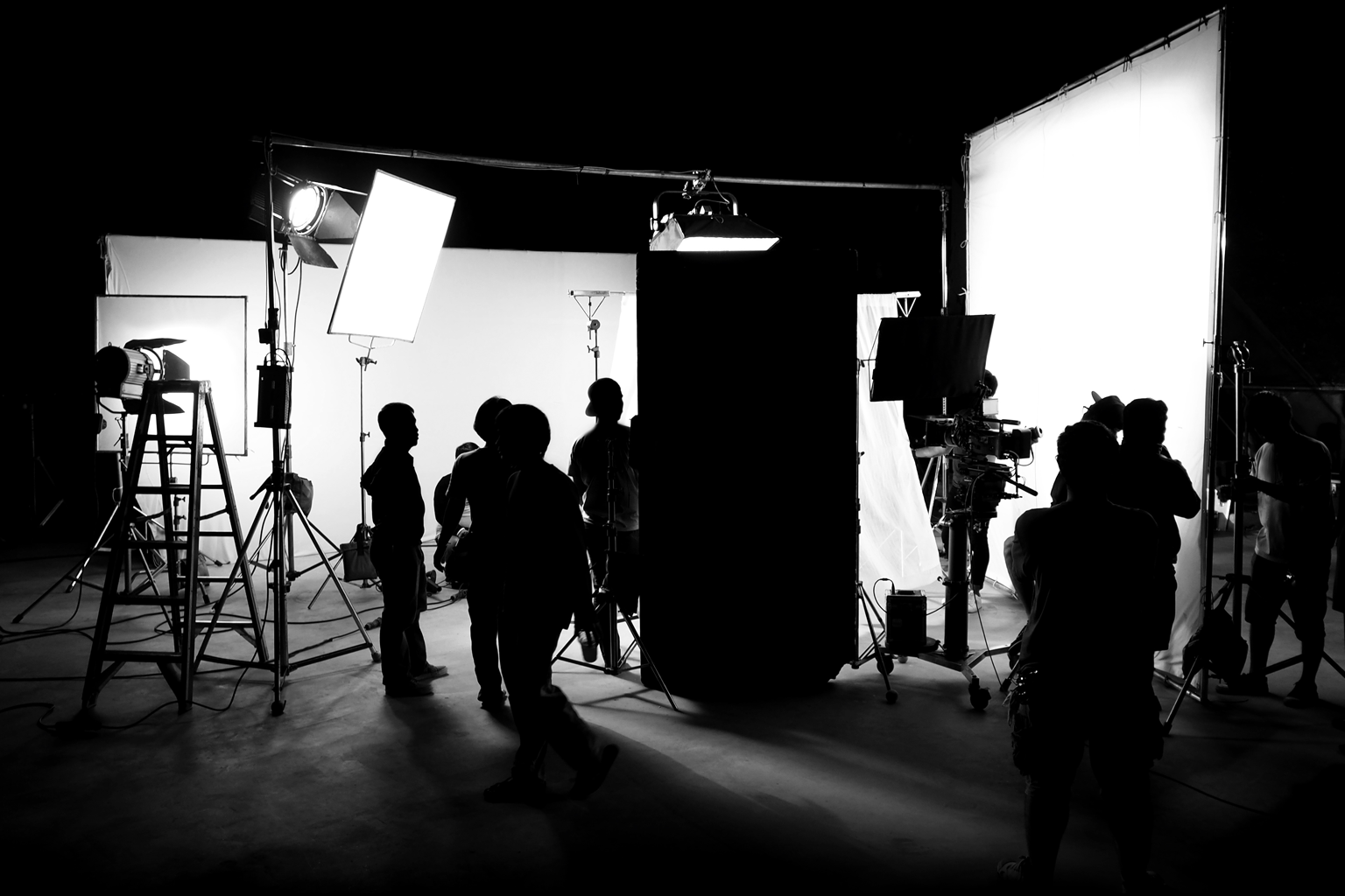 Traditional video production.